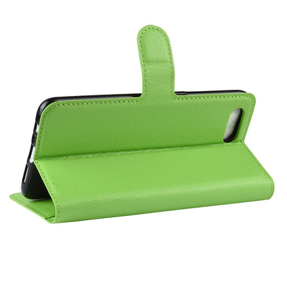 Oppo Ax5S Pu Wallet Case [Green]