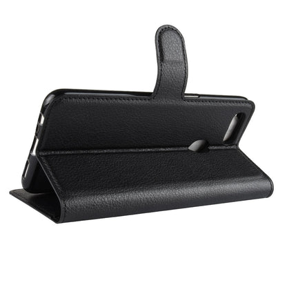 Oppo Ax7 Pu Wallet Case [Black]