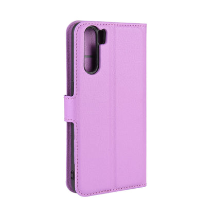 Oppo A91 Pu Wallet Case [Purple]