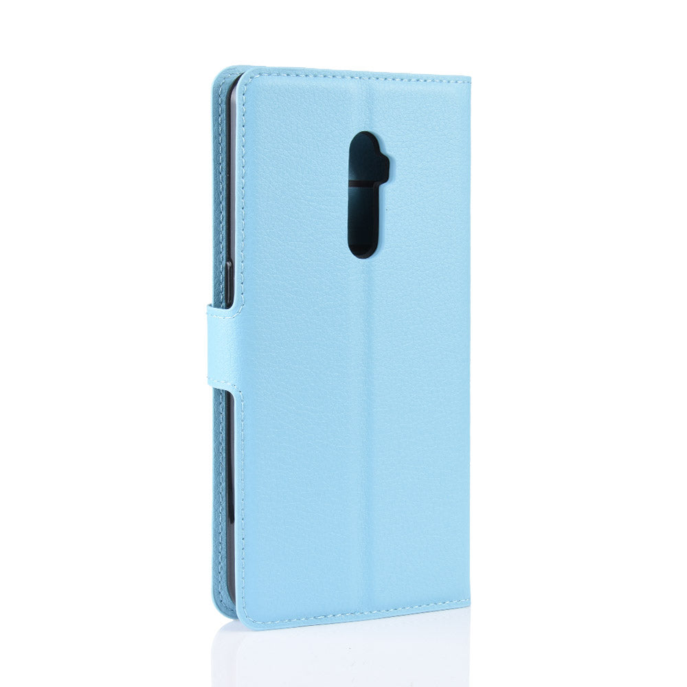 Oppo Reno 10Xzoom Pu Wallet Case [Lightblue]