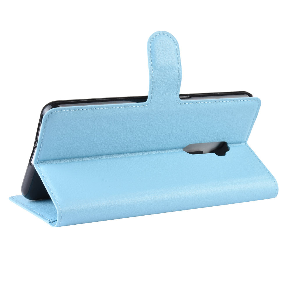 Oppo Reno 10Xzoom Pu Wallet Case [Lightblue]