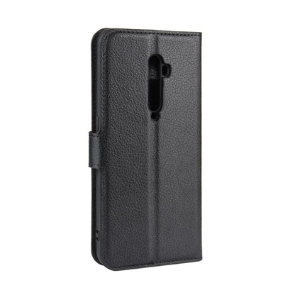 Oppo Reno2 Pu Wallet Case [Black]