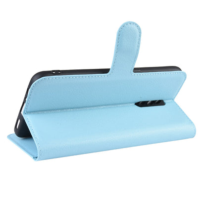 Oppo Reno Z Pu Wallet Case [Lightblue]