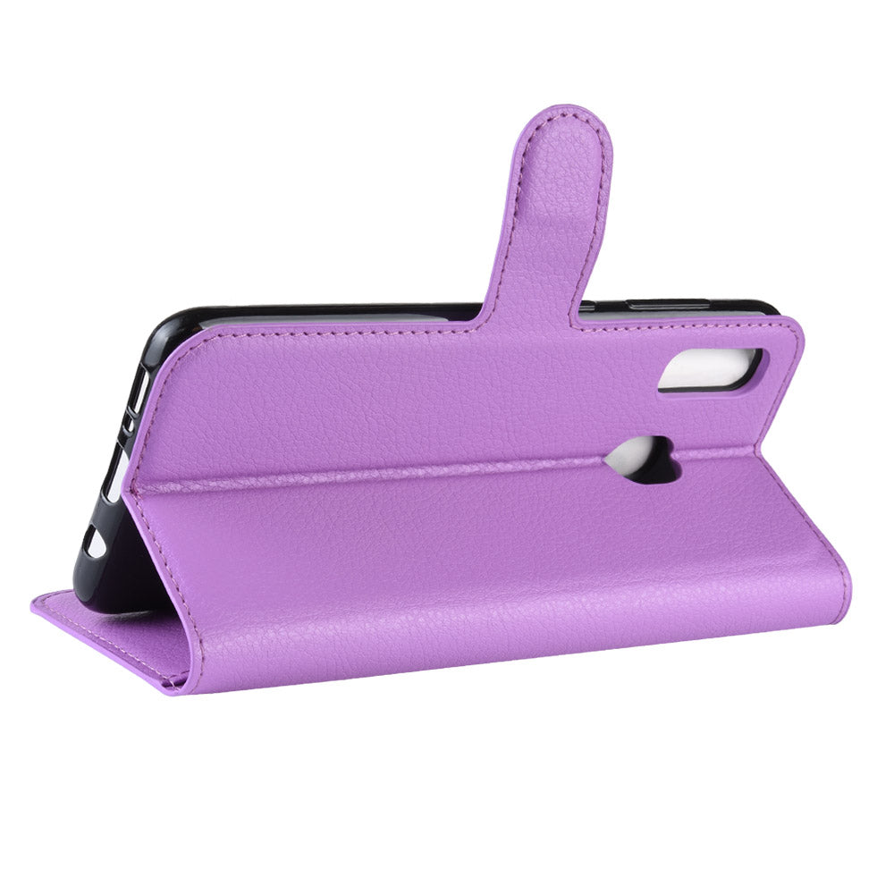 Galaxy A20/A30 Pu Wallet Case [Purple]