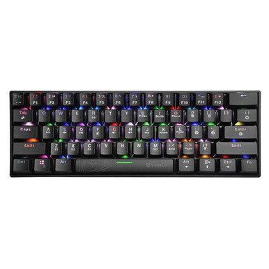 VERTUX Mini Bluetooth Mechanical Gaming Keyboard with RGB LED Backlight VERTUPRO.BLK