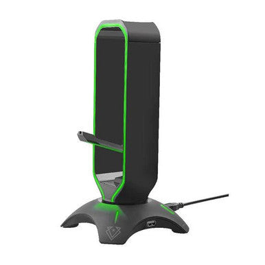 VERTUX Multi-Purpose Mouse Bungee with Headphone Stand & USB Hub EXTENT.BLK