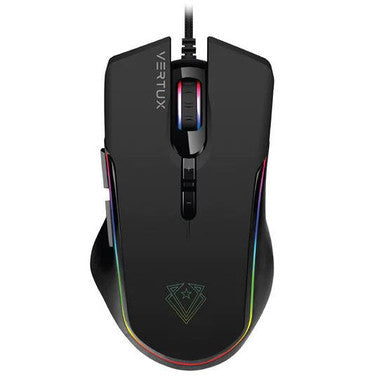 VERTUX Gaming Highly Sensitive 7 Button Programmable Gaming Mouse ASSAULTER.BLK
