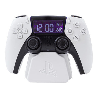 PlayStation PS5 Digital Alarm Clock (White Base)