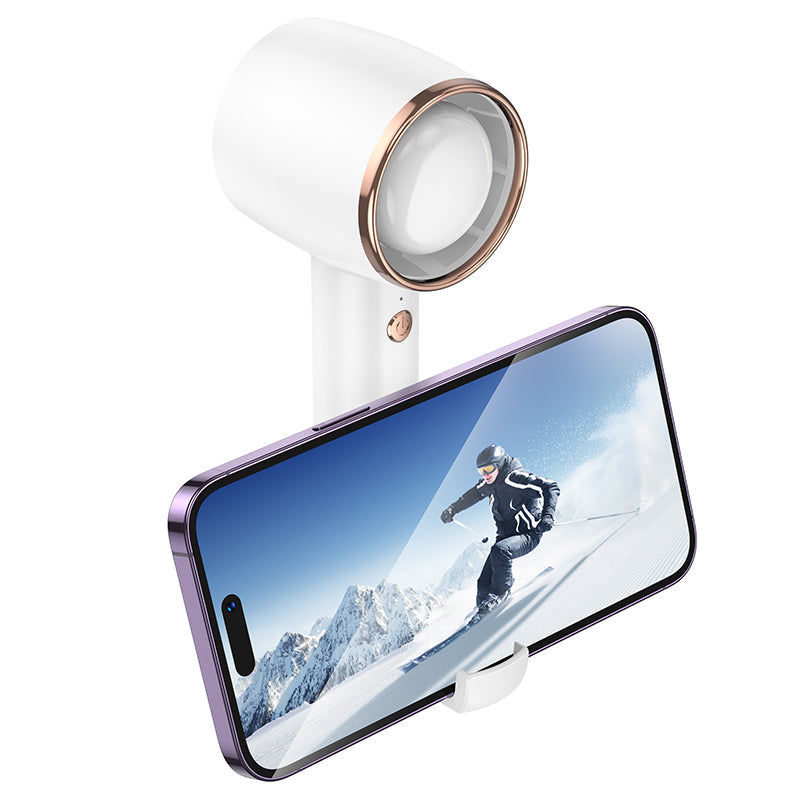 Hoco Portable Electric Fan w/ Handheld & Desktop Stand (HX21)