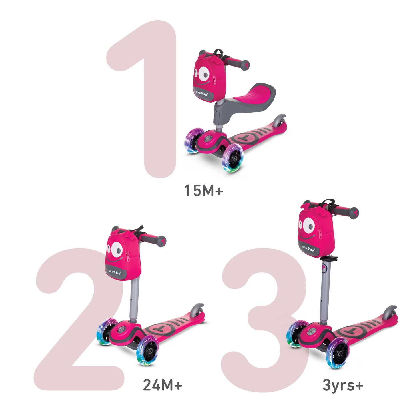 SmarTrike T1 Toddler Scooter [Pink]