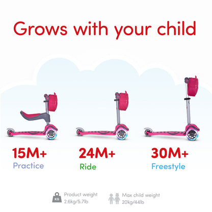 SmarTrike T1 Toddler Scooter [Pink]