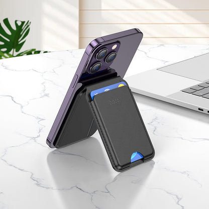 Hoco Leather Magnetic Multifunctional Card Holder (GT3)