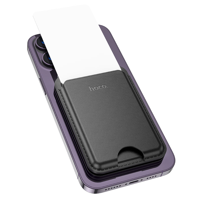 Hoco Leather Magnetic Multifunctional Card Holder (GT3)
