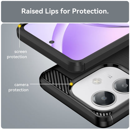 Oppo A60 5G Carbon Fibre Case [Black]