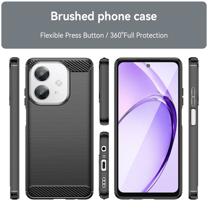 Oppo A60 5G Carbon Fibre Case [Black]