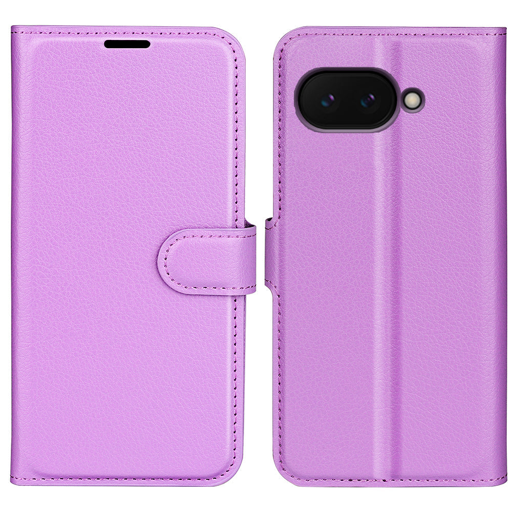 Google Pixel 9a Pu Wallet Case [Purple]