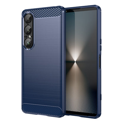 Sony Xperia 1 Vii Carbon Fibre Case [Navy]