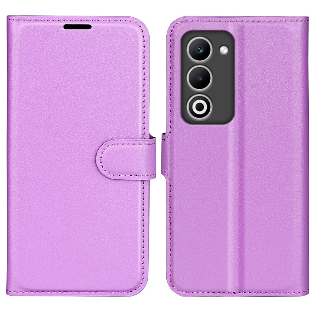 Oppo A5 4g / 5g Pu Wallet Case [Purple]