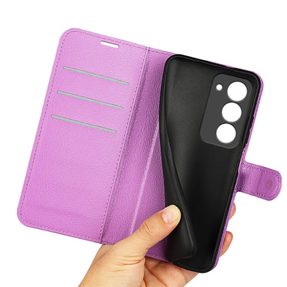 Oppo A5 4g / 5g Pu Wallet Case [Purple]