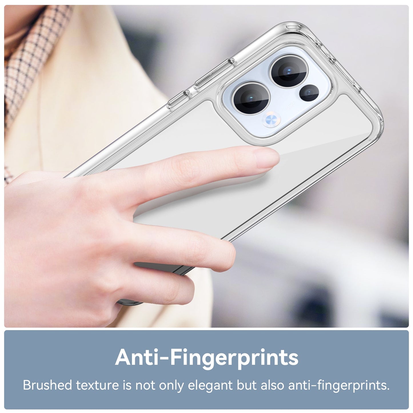 Oppo Reno 13 5G Soft Gel Case [Clear]