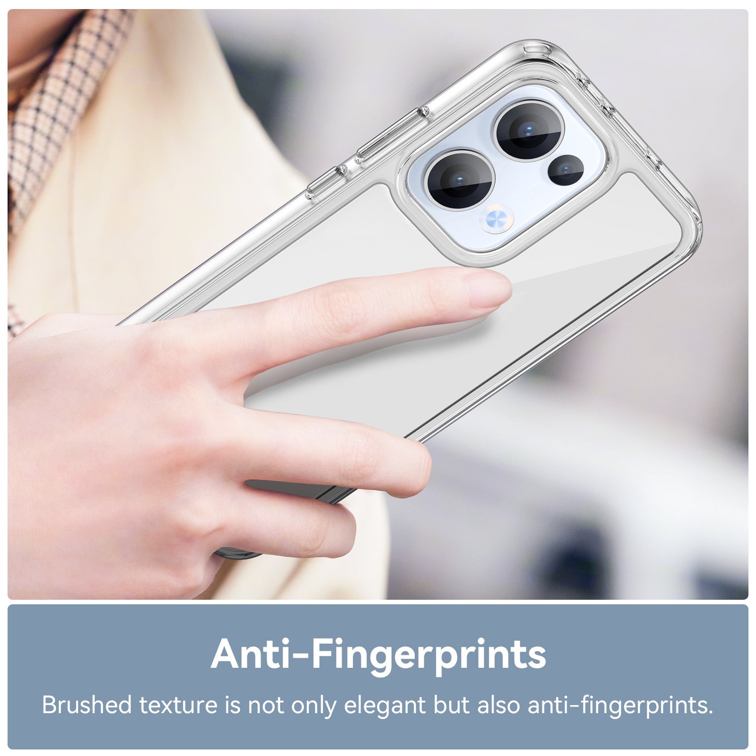 Oppo Reno 13 5G Soft Gel Case [Clear]