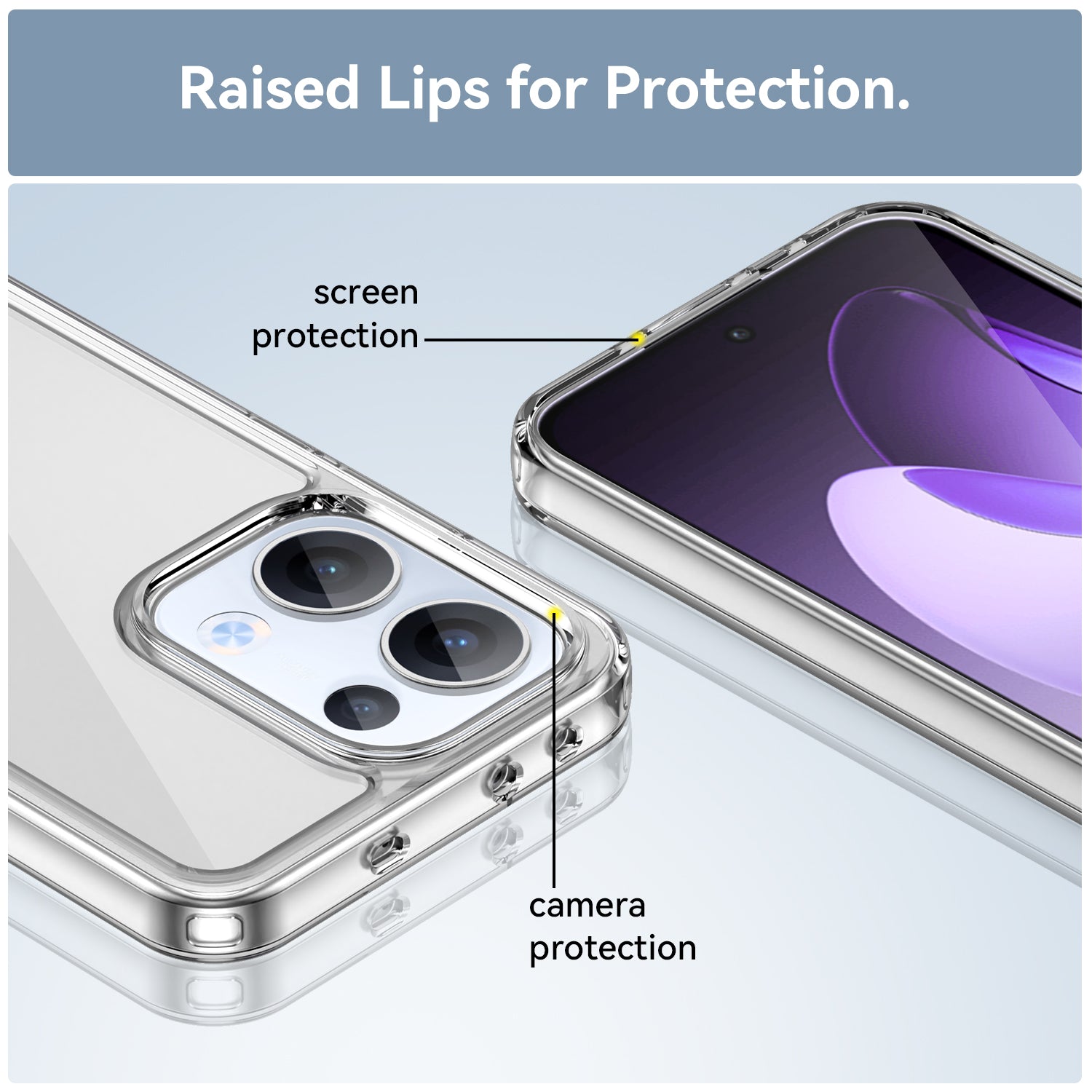 Oppo Reno 13 5G Soft Gel Case [Clear]