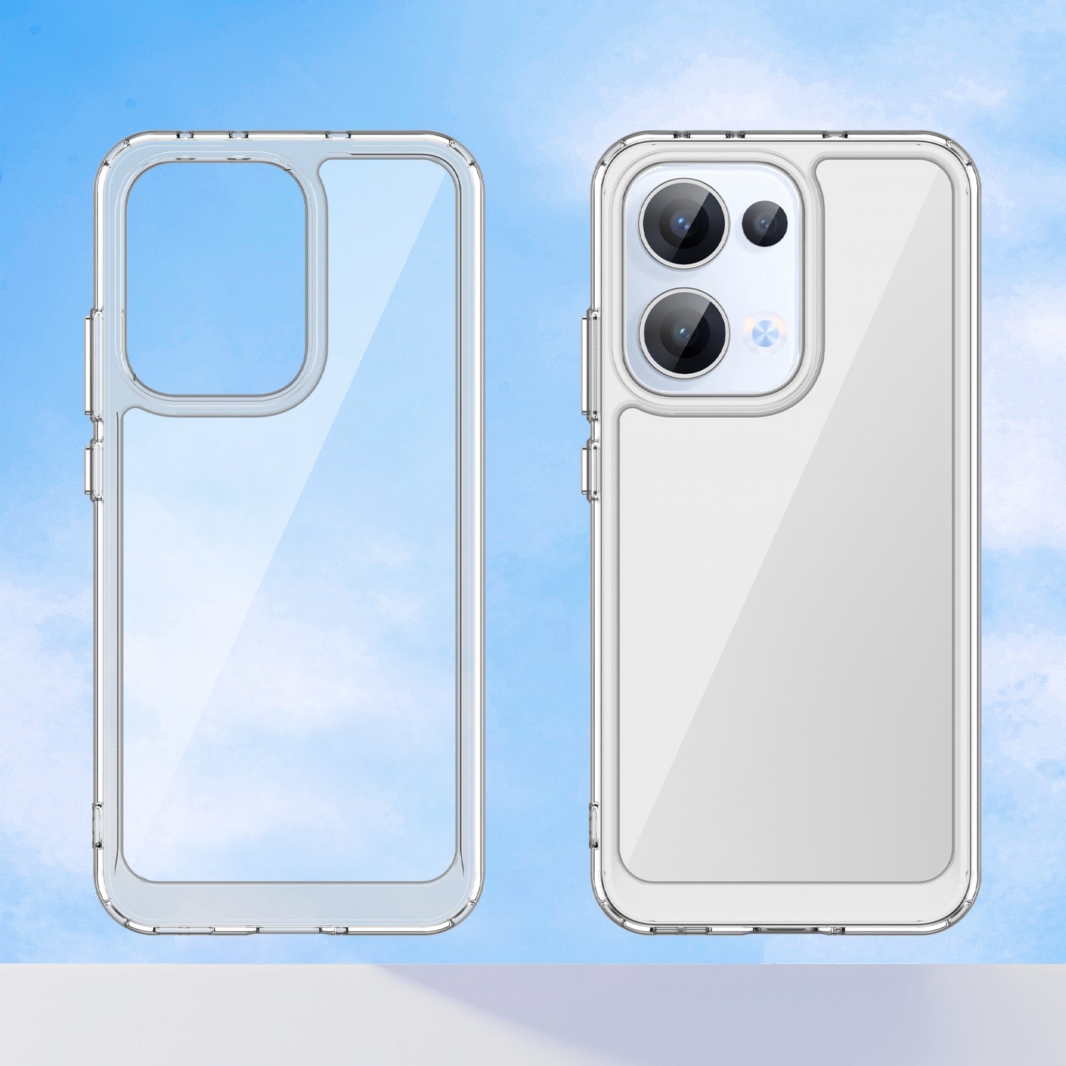 Oppo Reno 13 5G Soft Gel Case [Clear]