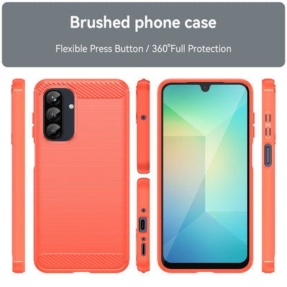 Samsung Galaxy A26 5G Carbon Fibre Case [Red]
