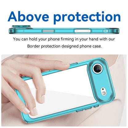 Iphone 17 Air Soft Gel Case [Clear Blue]