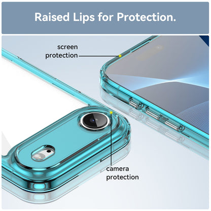 Iphone 17 Air Soft Gel Case [Clear Blue]