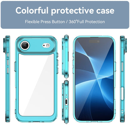 Iphone 17 Air Soft Gel Case [Clear Blue]