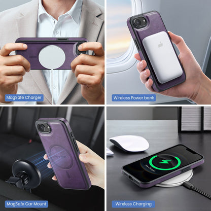 Iphone 16E Magsafe Wallet [Purple]