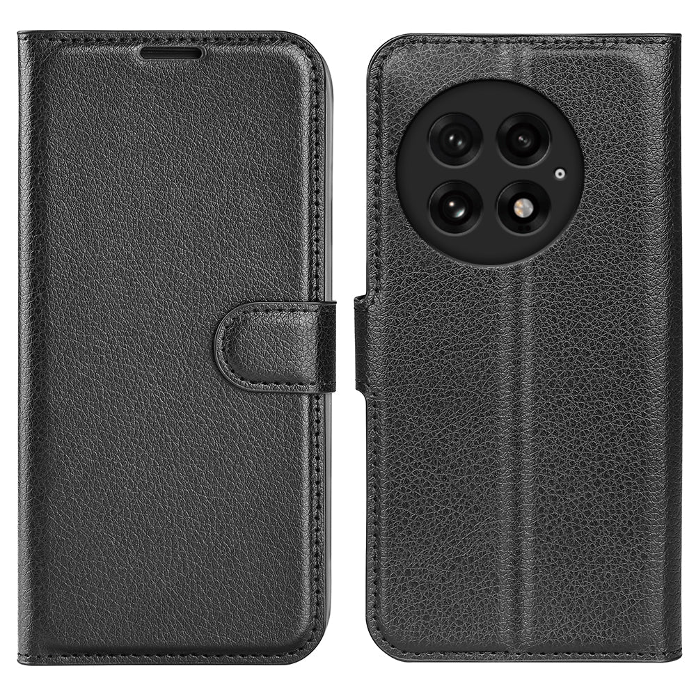 Oneplus 13 Pu Wallet Case [Black]