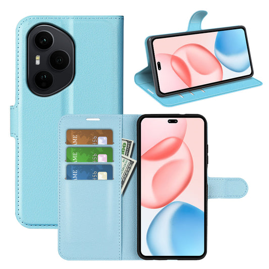 Honor 400 Pro Pu Wallet Case [Lightblue]