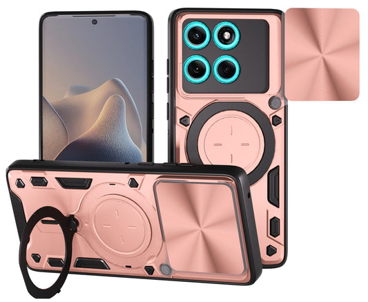 Moto Edge 60 Fusion Ring Kickstand Case [Rose Gold]