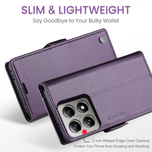 Xiaomi 14T Pro Pu Wallet Case [Purple]