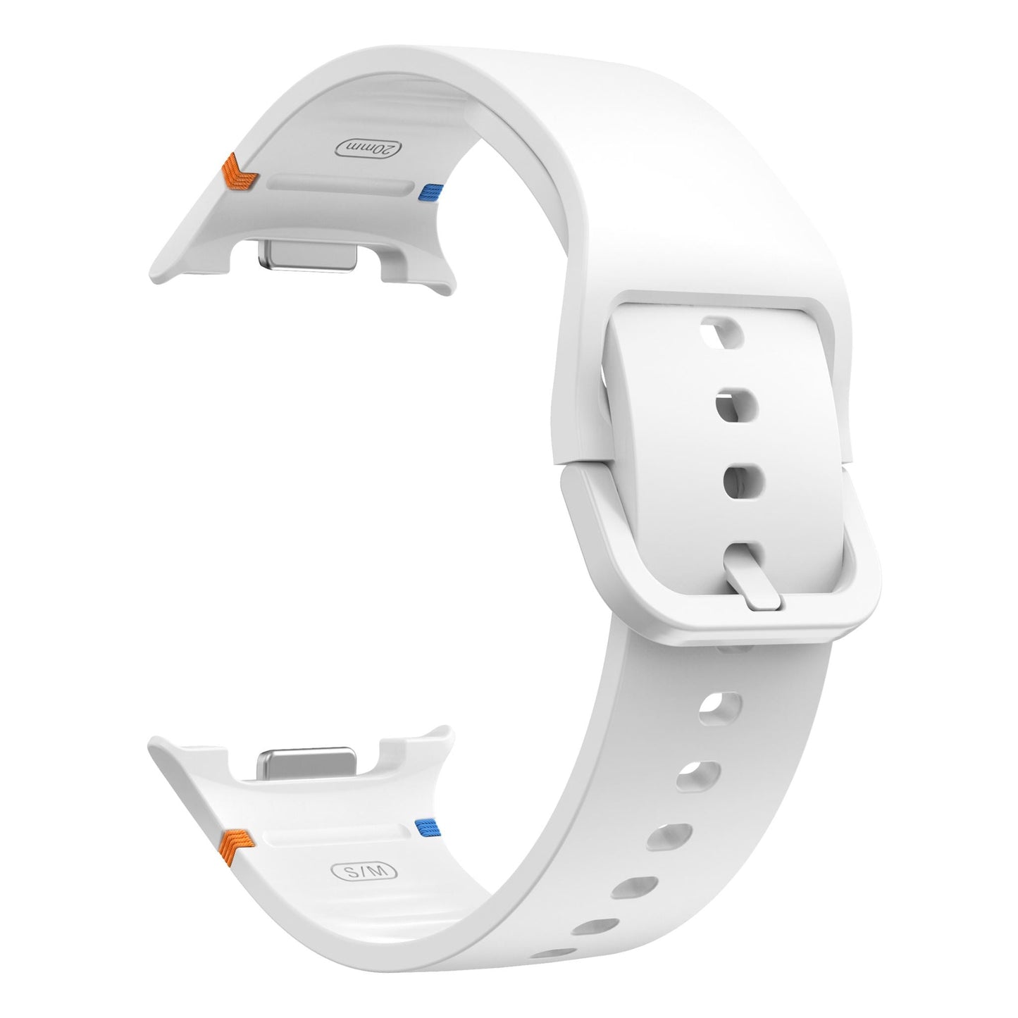 Samsung Galaxy Watch 8 Silicone Strap [White]