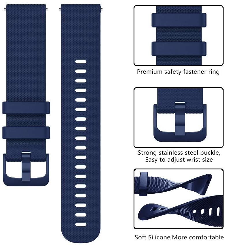 Garmin Venu Sq 2 Silicone Strap [Navy]