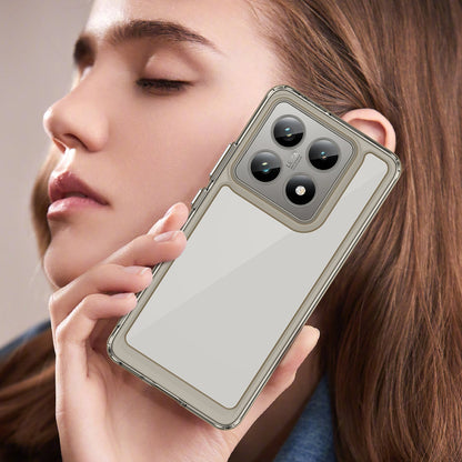 Xiaomi 14T Pro Soft Gel Bumper Case [Clear Grey]