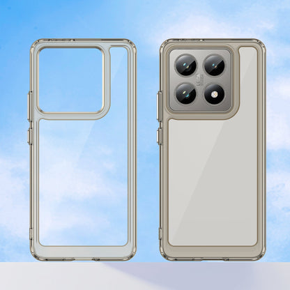 Xiaomi 14T Pro Soft Gel Bumper Case [Clear Grey]
