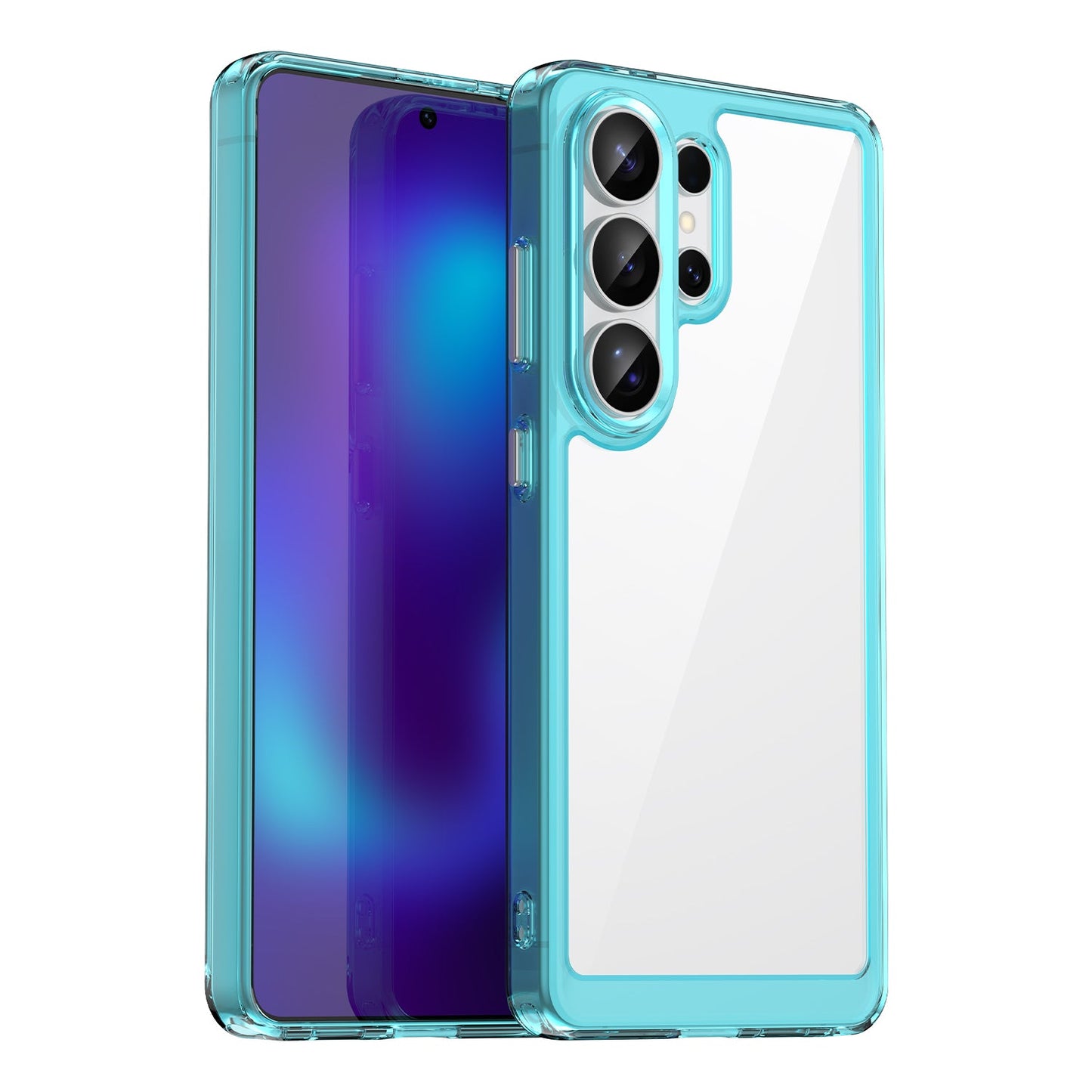 Galaxy S26 Ultra Soft Gel Case [Clear Blue]