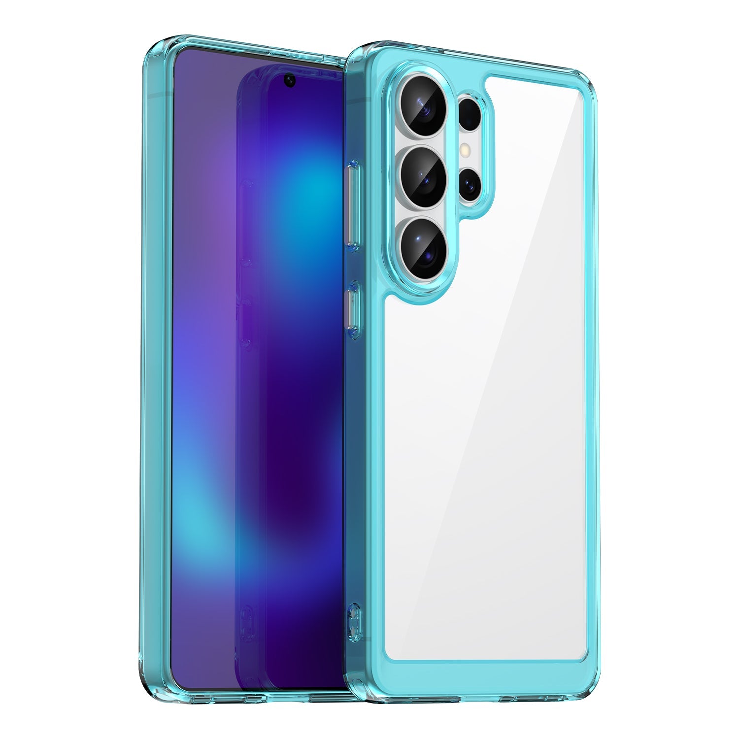 Galaxy S26 Ultra Soft Gel Case [Clear Blue]