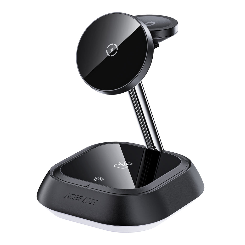 Acefast 20.5W Premium 3-in-1 Magnetic Wireless Charger w/ Stylish Ambient Light (E16)