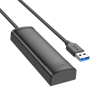 Hoco 4 in 1 USB Expansion Hub (HB41) [ USB-A to 3 x USB-A 2.0 + 1 x USB-A 3.0 (1.2 meter)]
