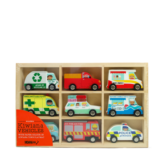 Moana Road Wooden Car Set [ - 9067]