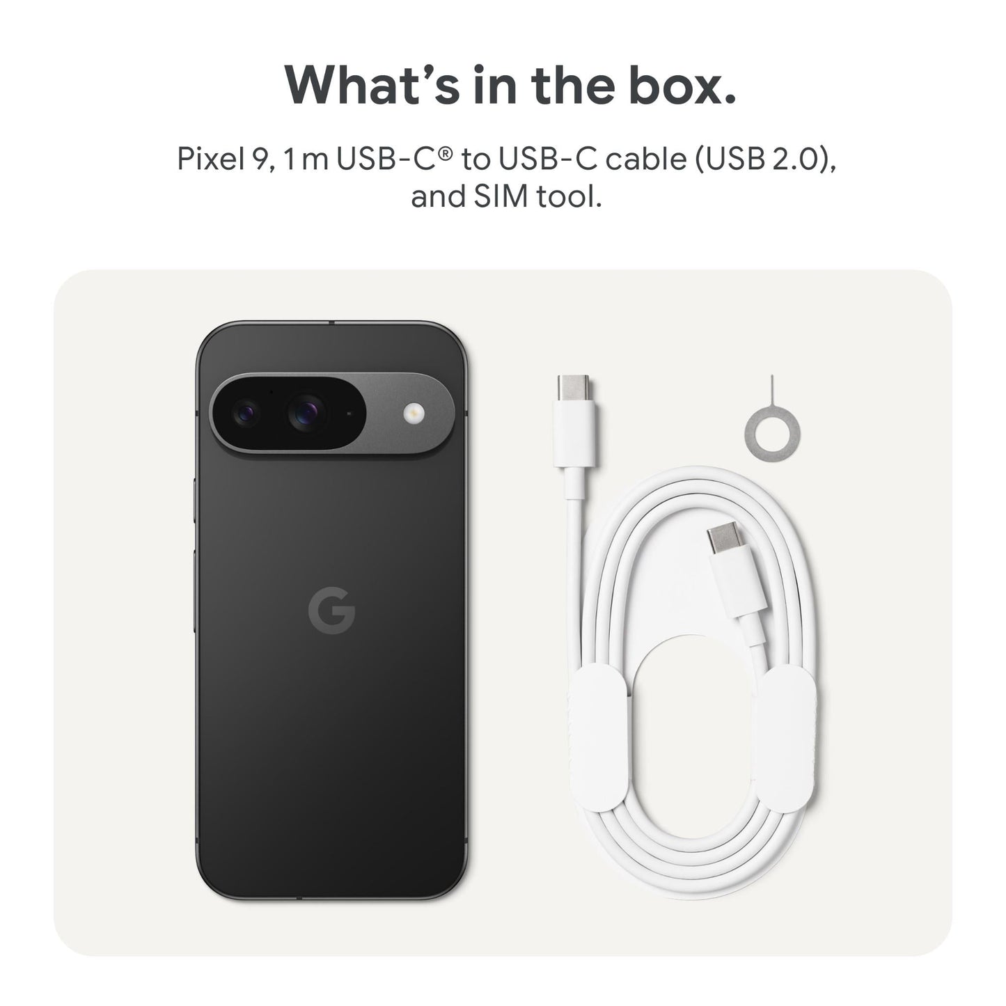Google Pixel 9 Mobile Phone Global [ 128GB / 12GB RAM - Obsidian ]
