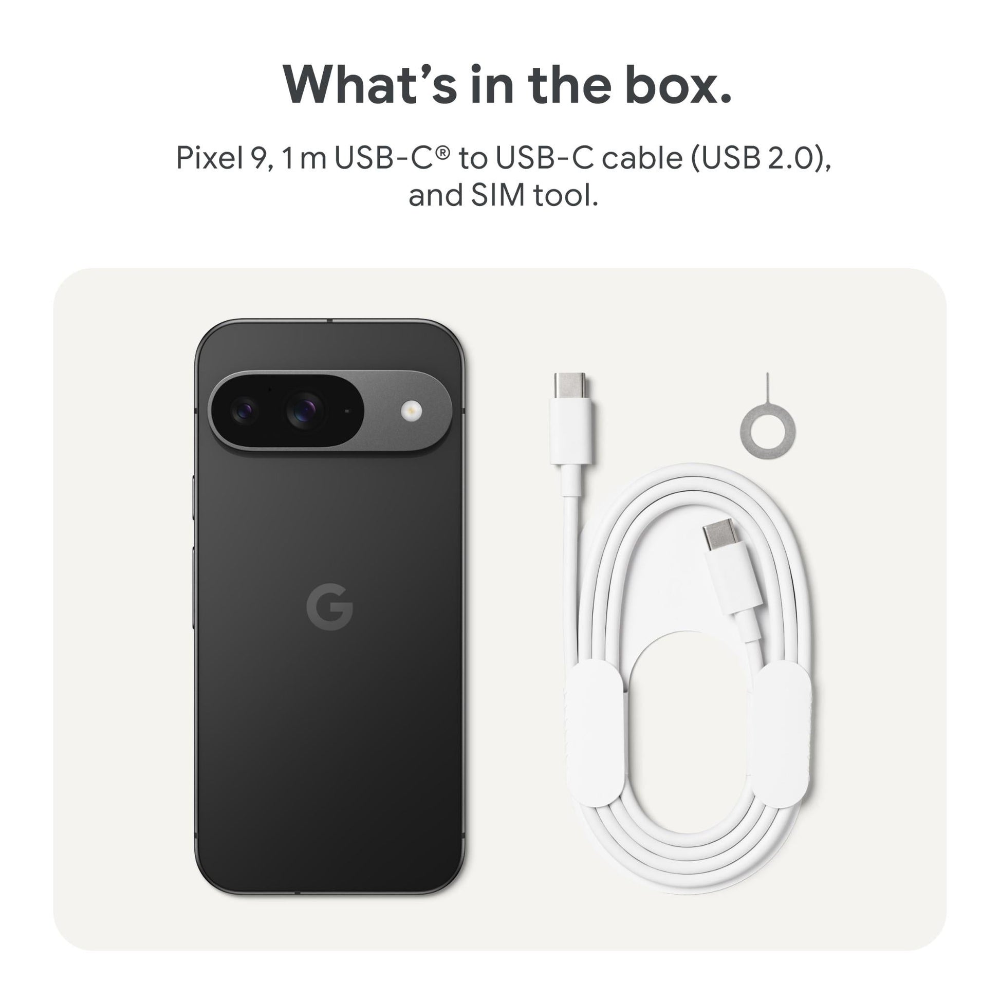 Google Pixel 9 Mobile Phone Global [ 128GB / 12GB RAM - Obsidian ]