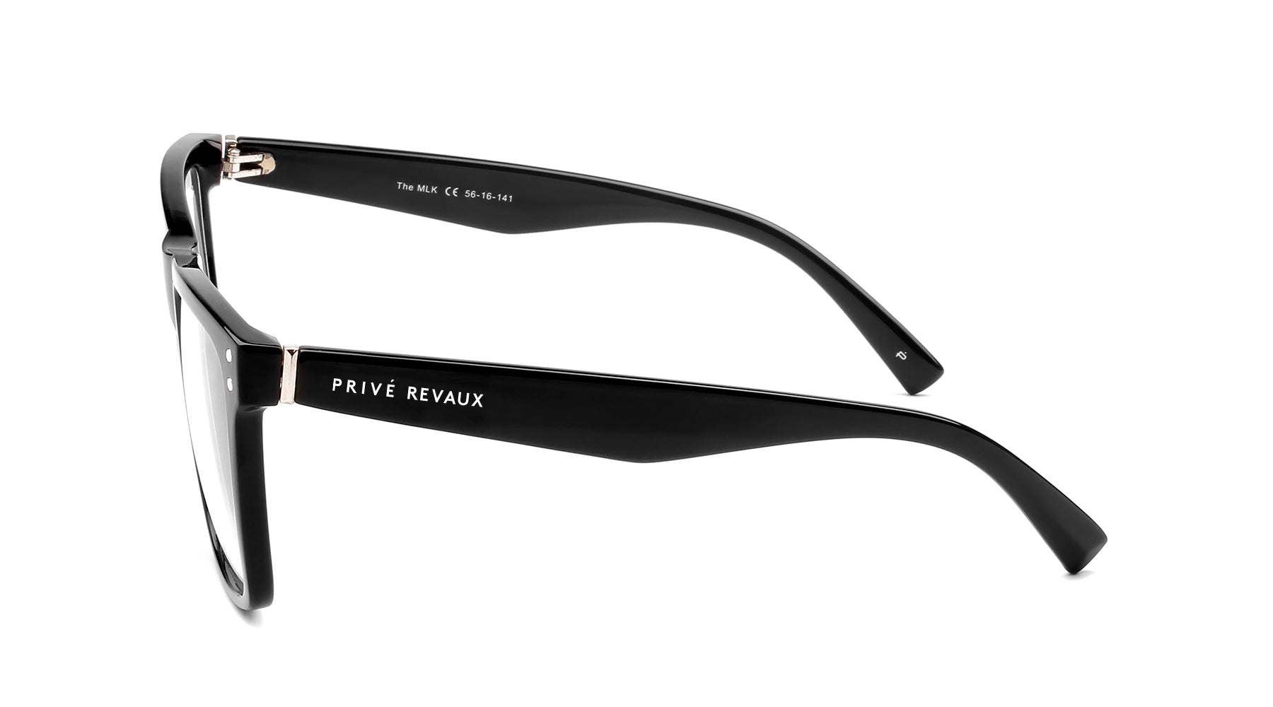 Prive Revaux The MLK Blue Light Glasses [Black/Clear]