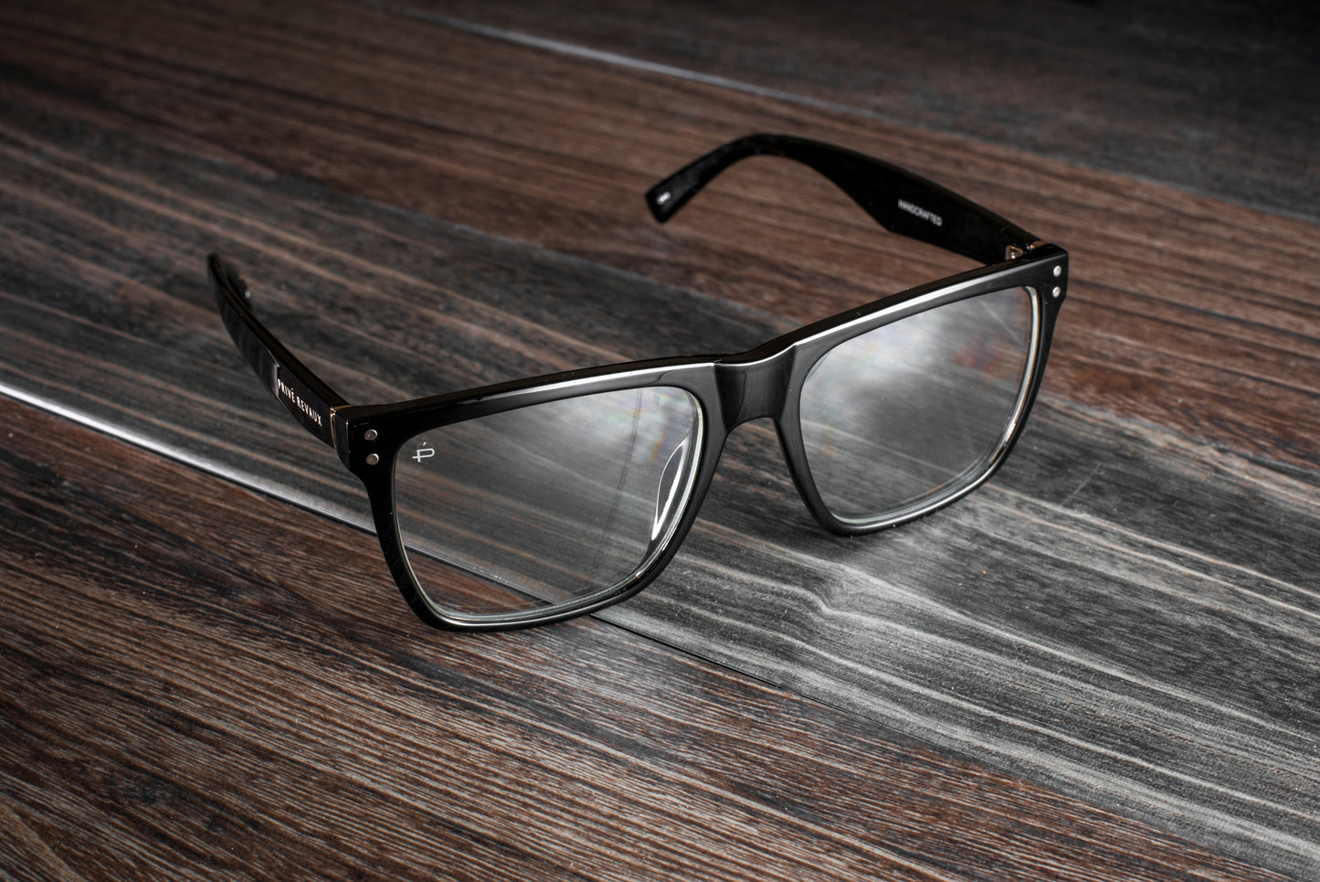 Prive Revaux The MLK Blue Light Glasses [Black/Clear]