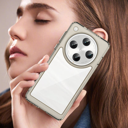 Oppo Find X8 Pro Soft Gel Bumper Case [Clear Grey]